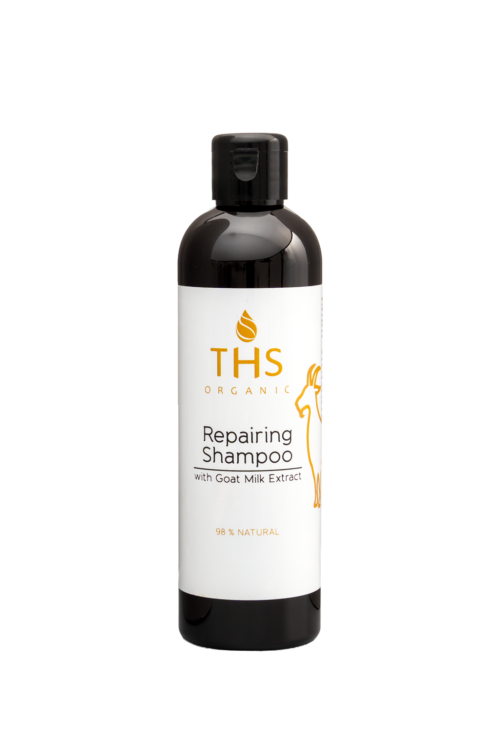 Shampoing réparateur bio THS - 98 % naturel (à l'extrait de lait de chèvre)