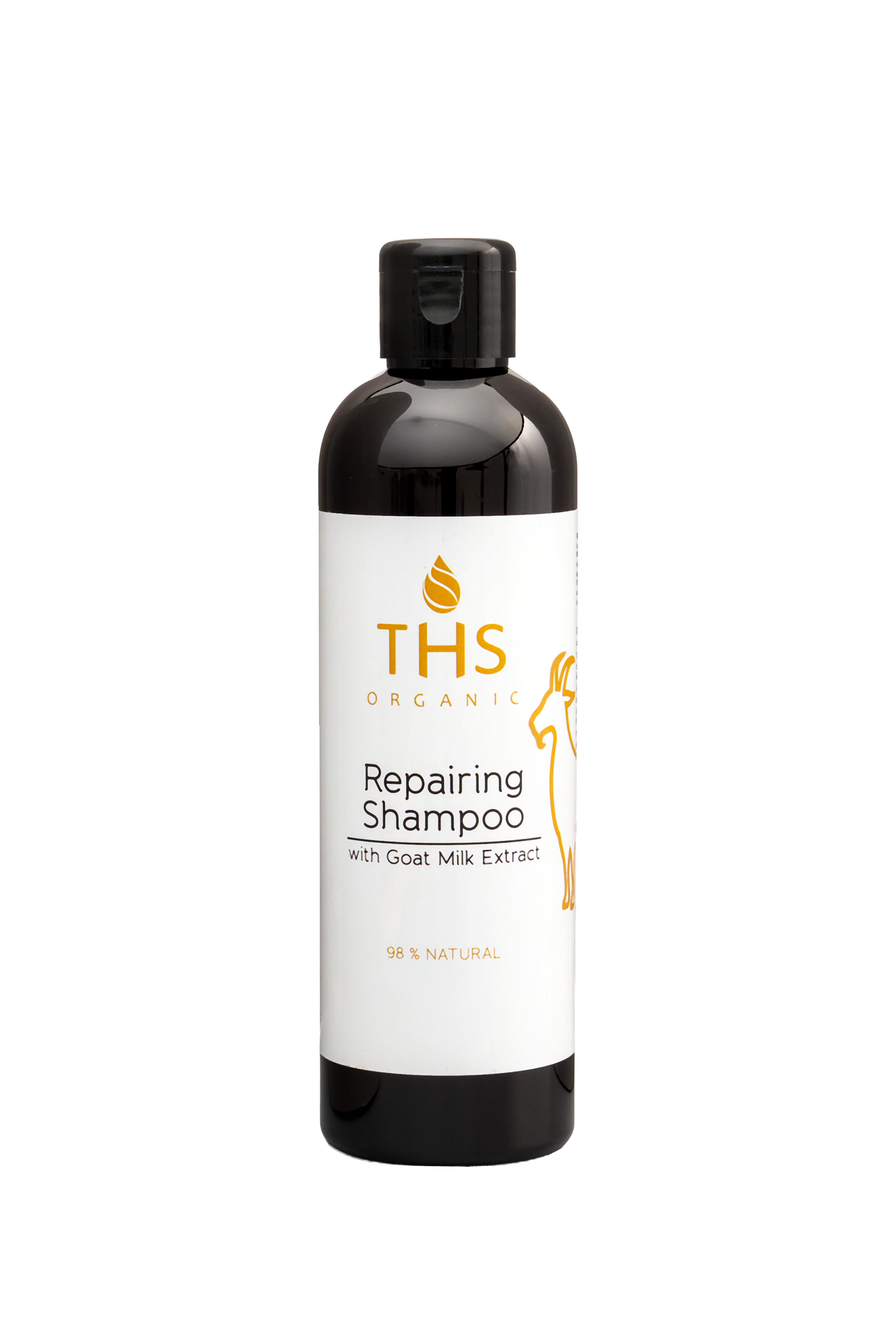 THS Organic -Șampon Reparator 98% natrual (cu extract din Lapte de Capră)